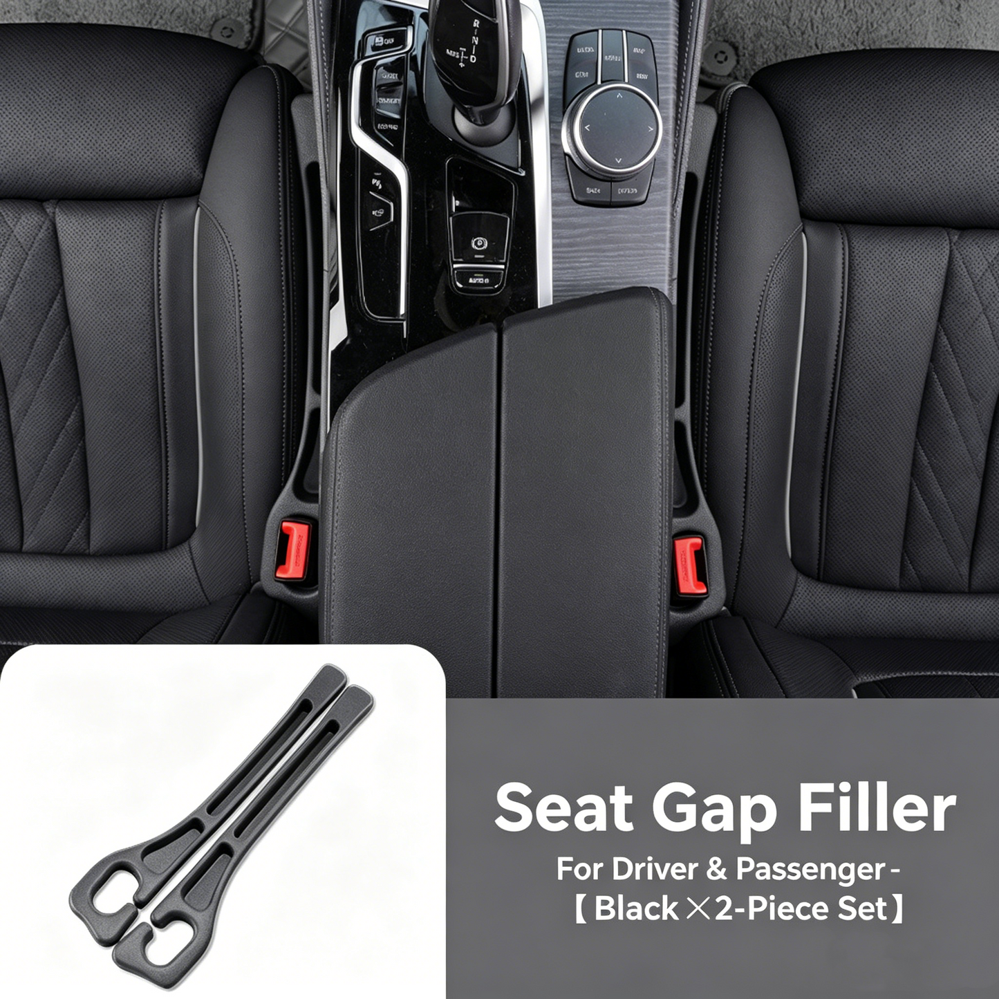 Never Drop Your Phone in the Seat Gap Again—Instant Extra Storage!