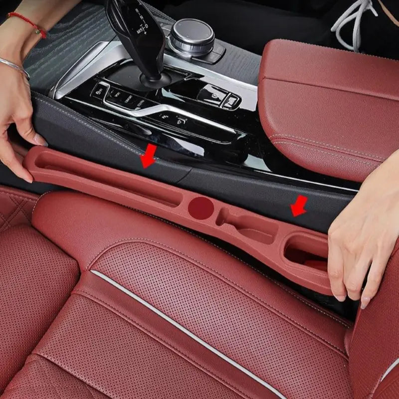 Never Drop Your Phone in the Seat Gap Again—Instant Extra Storage!